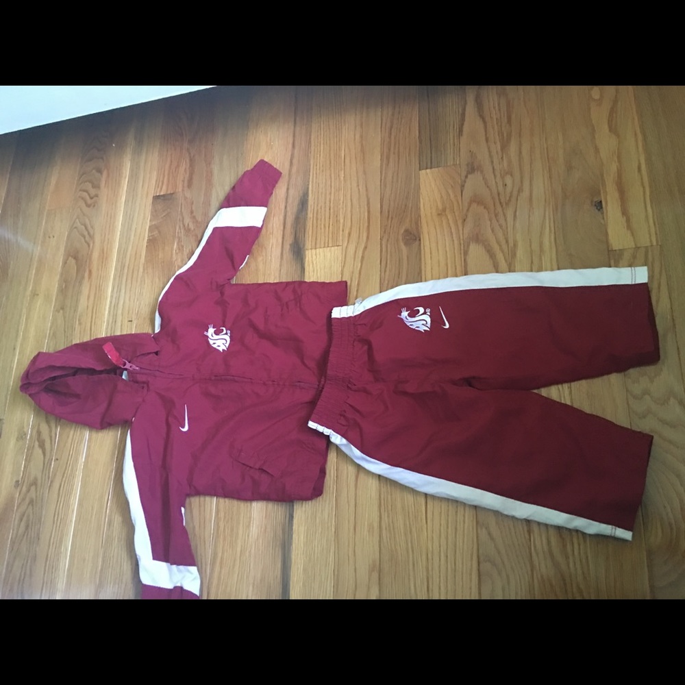 Nike baby 12M boys Jacket and pants hoodie